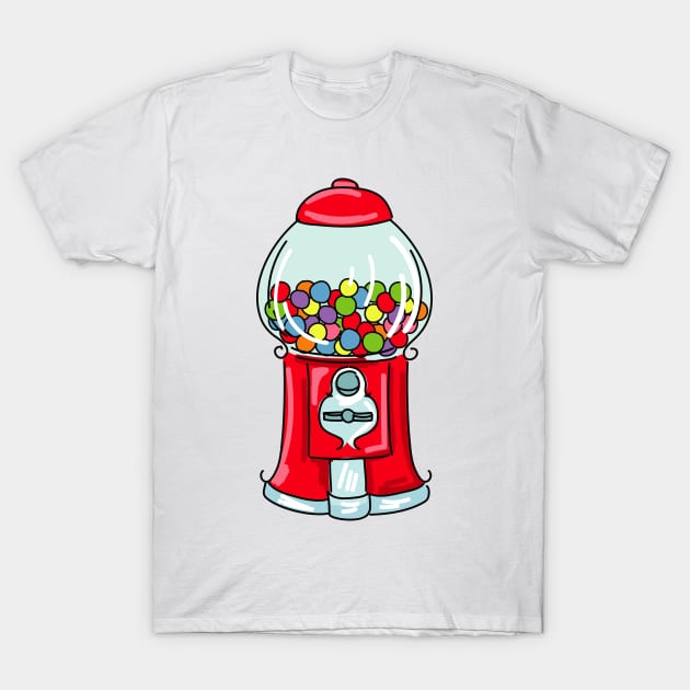 Gumball Machine T-Shirt by SWON Design